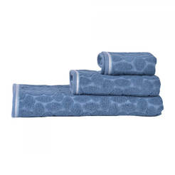 Bath towel 30 x 50 cm, 500 g/sq.m, 100% cotton Stone petroleum