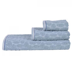 Bath towel 50 x 80 cm, 500 g/sq.m, 100% cotton Stone light blue