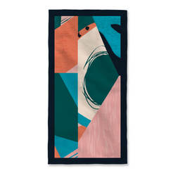Terry beach towel 80 x 160 cm Abstract