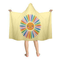 Children's poncho 70/140cm Kitee sun