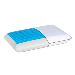 Sleeping pillow with cooling memory gel Maxi Cool 40 x 60 x 12 cm