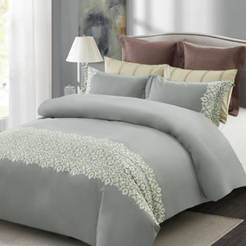 Luxury bedding set 7 pieces satin-jacquard Andela