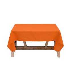 Tablecloth 150 x 220 cm, one color orange Trinity