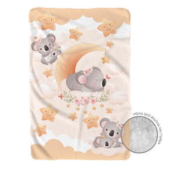 Children's Sherpa blanket 100 x 150 cm, with insert and koala band