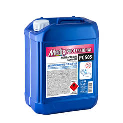 Disinfecting hand gel bactericidal/virucidal 5l