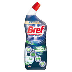 Liquid gel for WC bottle with spout Bref citrus 10 x effect against limescale 700ml