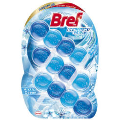 Шарики для унитаза Bref Brilliant Gel Arctic Ocean 3 х 42г