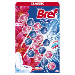 Balls for toilet Bref flower 4 x 50g