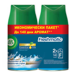 Refill for electric air freshener set 1+1 turquoise oasis 250ml