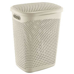 Laundry basket 55l latte