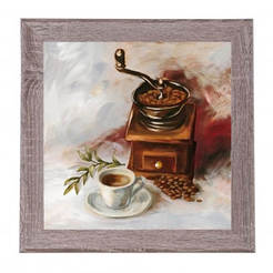 Картина за стена 40 х 40см рамка MDF Coffee grinder I