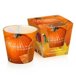 Scented candle in a glass 115g Pumpkin seasons