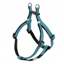 Dog collar 40-56cm/15mm Soft Grip turquoise