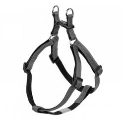 Dog harness 40-56cm/15mm Soft Grip dark grey