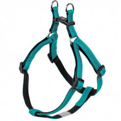 Dog collar 60-86cm/25mm Soft Grip turquoise