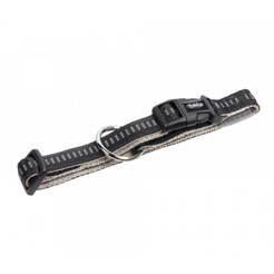 Dog collar 50-65cm/25mm Soft Grip black