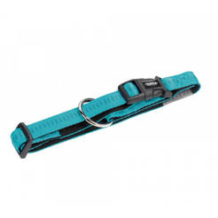 Collar for dogs 50-65cm/25mm Soft Grip turquoise