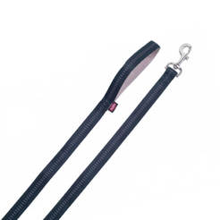 Dog lead 120 cm/15mm Soft Grip black