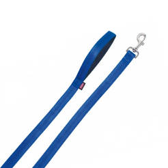 Dog lead 120 cm/25mm Soft Grip blue