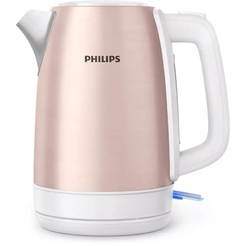 Электрочайник для воды 1,7л Inox розовое золото 2200Вт HD 9350/96 PHILIPS