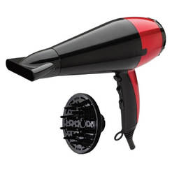 Hair dryer 2200W with 5 levels and diffuser HDF-2215 R FINLUX