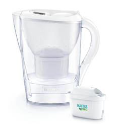 Filter jug for water Marella Cool Memo 2.4/1.4l white BRITA