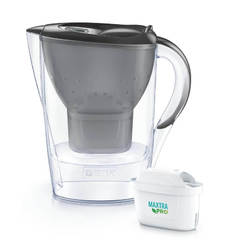 Filter water jug Marella Cool Memo with 3 filters 2.4/1.4l graphite BRITA