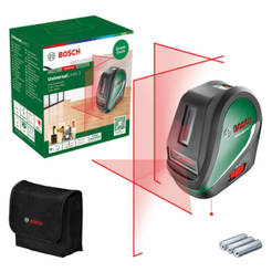 Нивелир лазерен с кръстосани линии UniversalLevel 3 BOSCH