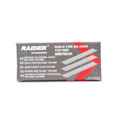 Nails for tacker RD-AS02 15 x 1 mm 5000 pcs RAIDER