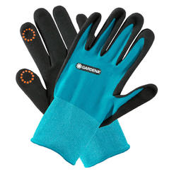 Gloves garden latex layer M