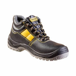 Ботинки защитные рабочие с металлической бомбовой пластиной WS3 S3 #41 натуральная кожа, непромокаемые