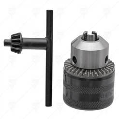 Metal drill chuck with key 1/2"-20UNF -13mm PREMIUM