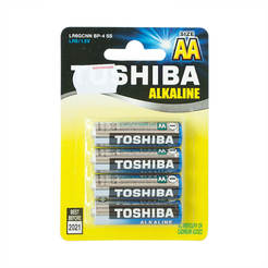 Батарейка AA LR6 4 шт./блистер TOSHIBA