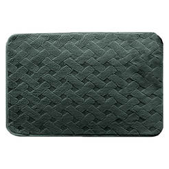 Bath mat 40 x 60cm anti-slip dark gray lines Soft 3D Tony Bad