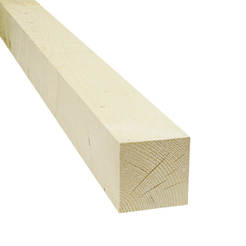 Beam 10.5 x 10.5cm, 3.65m - dried timber KD planed